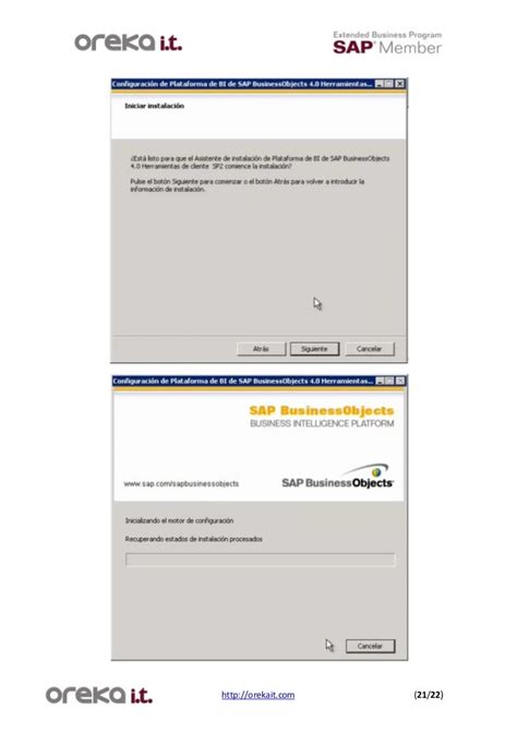 Tutorial Instalación SAP BO .